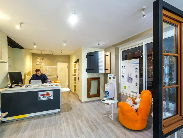 showroom menuiseries à La Châtre près d'Argenton-sur-Creuse en Indre 36